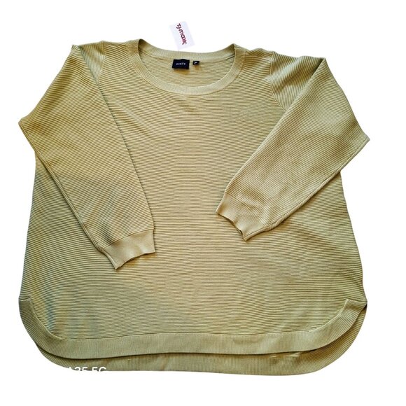 Cyrus Womens Ribbed Knit Long Sleeve Sweater 3X Light Green Soft & Comfortable M - Picture 1 of 7